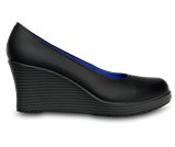 crocs closed toe wedge