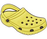 Crocs Classic Clog Yellow Jibbitz Shoe 