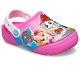 paw patrol crocs pink