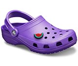 purple crocs for men