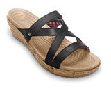 crocs mini wedge sandals