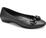 women's crocs lina flower flat