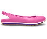 crocs retro slingback flat